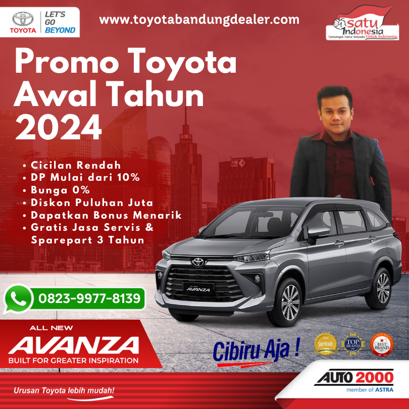 Promo Toyota Avanza Bandung - Dealer Toyota Bandung
