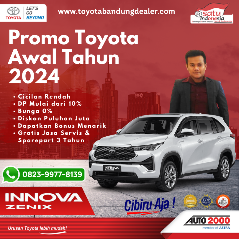 Promo Toyota Innova Zenix Bandung - Dealer Toyota Bandung